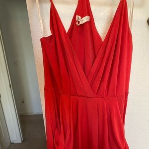 BCBG red dress